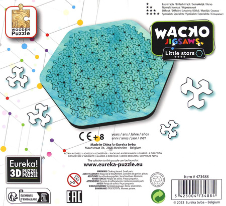 Łamigłówka Wacko Little Stars 12 elementów poziom 4/4