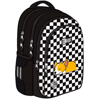 Plecak 4-komorowy Sleepy Corgi +naklejki