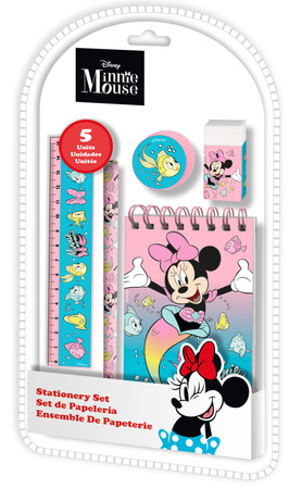 Zestaw piśmienniczy Minnie 5 el. MN30023