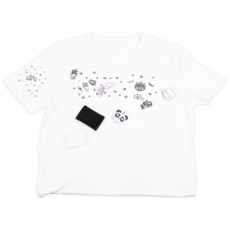 Zestaw stempli do dekoracji tkanin i obuwia Kidea