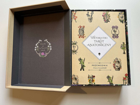 Wiktoriański tarot anatomiczny. Współczesny przewodnik czytania tarota z talią kart