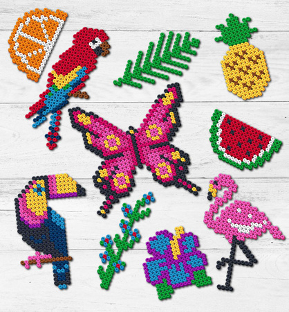 Zestaw koralików do prasowania Tropiki