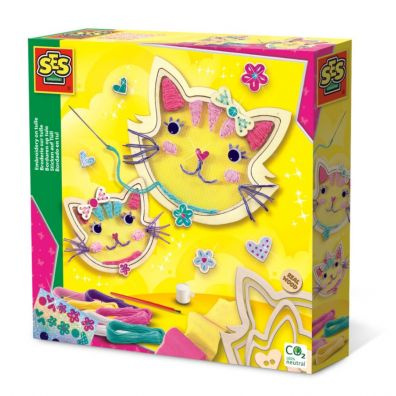 Zestaw do haftowania kotki