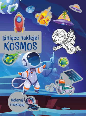Lśniące naklejki. Kosmos