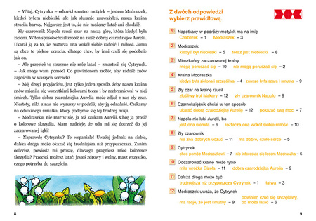 PUS Czytanie ze zrozumieniem 2 - O szarym motylku