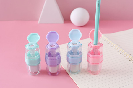 Display Gumko temperówka pojedyncza graniastosłup 12 szt.