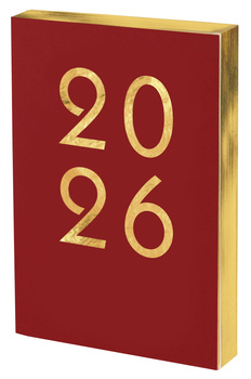 Kalendarz 2026 Art A5 DNS czerwony