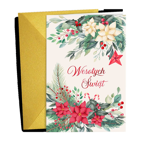 Karnet Bożonarodzeniowy LUX-BN/L/25-02