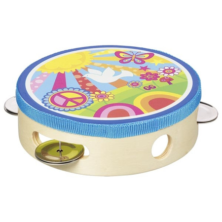 Tamburyn z dzwoneczkami Sunshine Goki