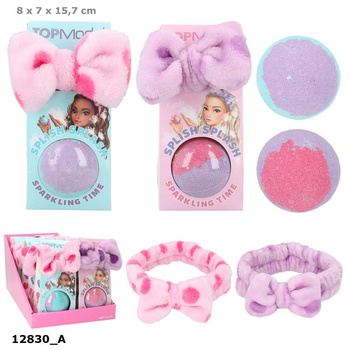 Kula do kąpieli i opaska do włosów Top Model BEAUTY&ME 1 szt. mix 12830A