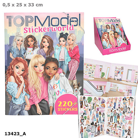 Zestaw z naklejkami Top Model 13423A