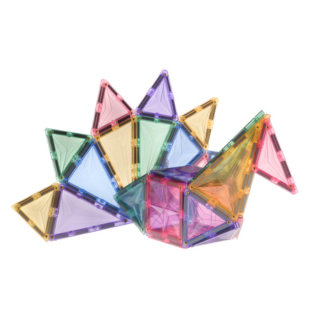 Klocki magnetyczne COBLO Pastel 35 elementów