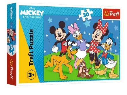 Puzzle 30 Mysie sprawy Disney Standard Characters 18309