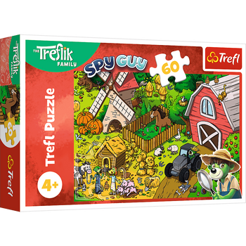 Puzzle 60 Wesoły dzień Treflików 17402