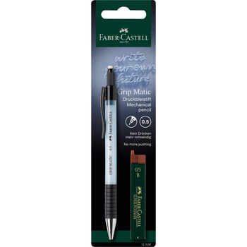 Ołówek automatyczny Grip Matic 1375 Faber-Castell +12 wkładów blister