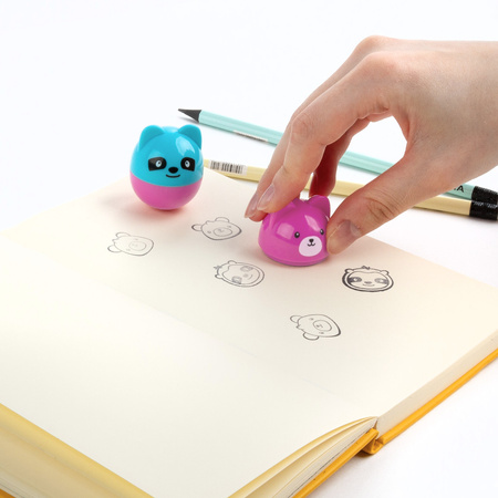 Stempelki wańka wstańka Misie Kidea