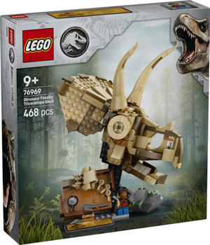 Lego Jurassic World Dinosaur Fossils Triceratops Skull 76969