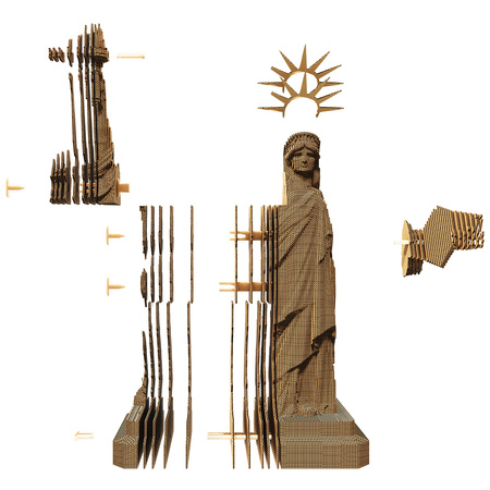 Cartonic 3D Puzzle STATUE OF LIBERTY USA