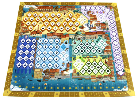 Gra Mille Fiori w lśniącej lagunie