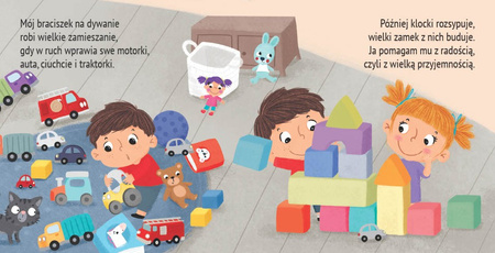 Sprzątam zabawki. Postępy malucha