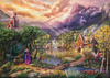 Puzzle 1000 PQ T. Kinkade Królewna Śnieżka i Zła Królowa Disney 112732