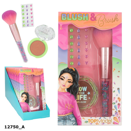 Zestaw do makijażu i dekoracji twarzy Top Model BEAUTY&ME 12750A