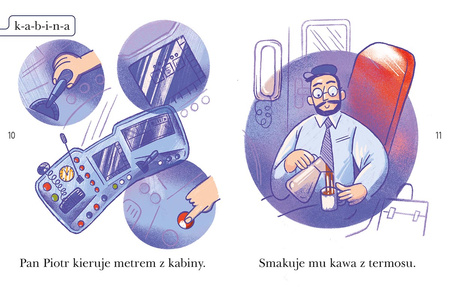 Wypadek na stacji metra. Czytam sobie. Poziom 1