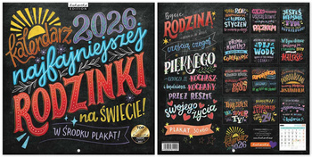 Kalendarz 2026 classic Tablica rodzinki