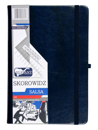 Skorowidz A5 Salsa granatowy