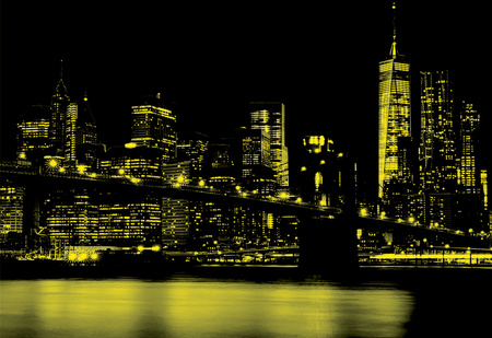 Puzzle 1000 Most Brookliński fluorescencyjne 111348