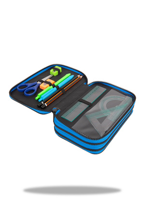 Piórnik potrójny z wyposażeniem Coolpack Jumper 3 T-Rex