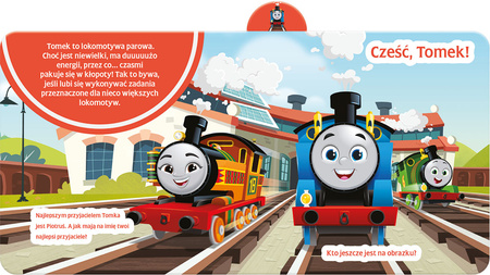 Cześć, Tomek! Książka z registrami. Tomek i przyjaciele