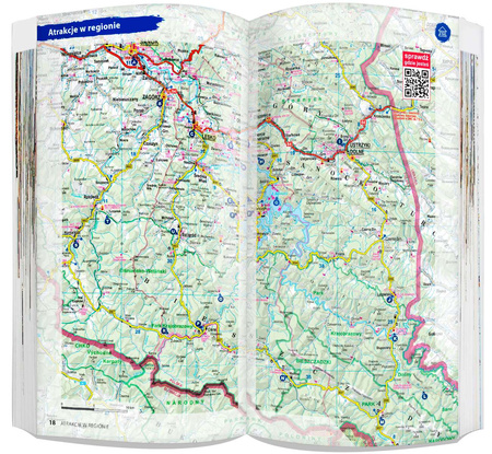 Bieszczady zestaw przewodnikowy 2w1 light 2024