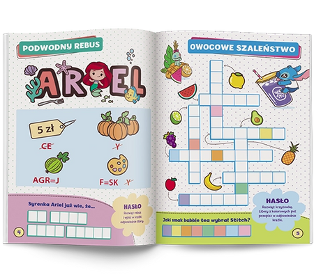 Disney mix Krzyżówki obrazkowe KRZ-9101