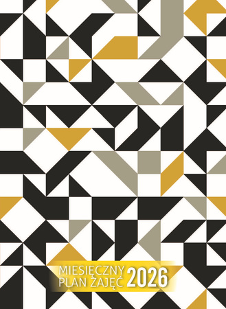 Kalendarz 2026 Miesięczny plan zajęć MPZ 1szt.mix