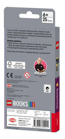 Lego Books Rebuild karty wyzwań Kosmos ACP-6602