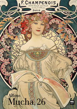 Kalendarz 2026 Mucha A3 wzór 1