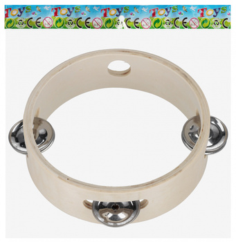 Tamburyn drewniany 14cm