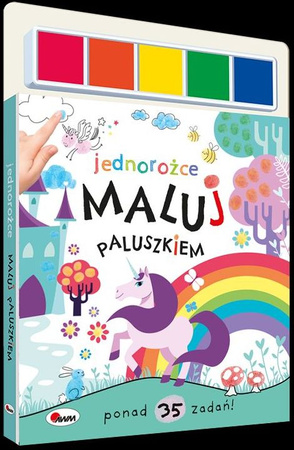 Jednorożce. Maluj paluszkiem