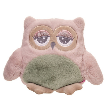 Maskotka Sowa Abby różowo miętowa 23cm 14065
