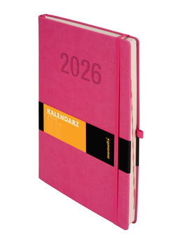 Kalendarz 2026 Memofix A4 DNS różowy