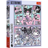 Puzzle 2x200 Psoty Kuromi Hello Kitty 13345