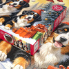 Puzzle 1000 CherryPazzi Holiday Puppies 31254