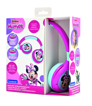 Słuchawki 2 w 1 Myszka Minnie Lexibook HPBT010MN
