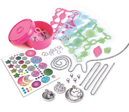 Zestaw kreatywny Kolorowe medaliony Crazy chic 78767