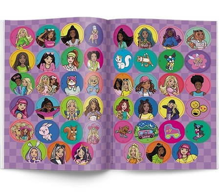 Barbie Kolorowanka według kodu KKO-1101