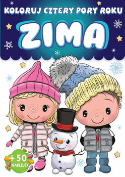 ZIMA. Koloruj. Cztery pory roku
