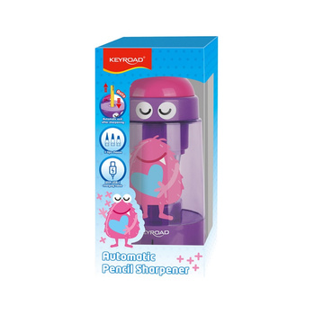 Temperówka elektryczna KEYROAD usb pojedyncza fioletowa