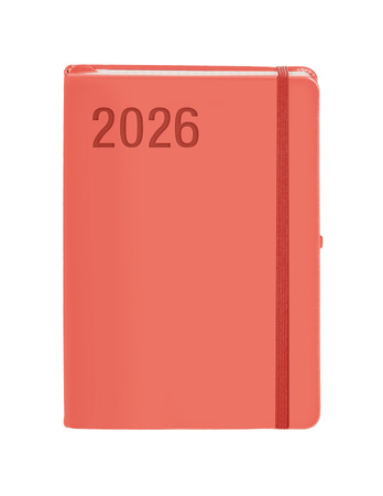 Kalendarz 2026 Formalizm A5 TDW koralowy