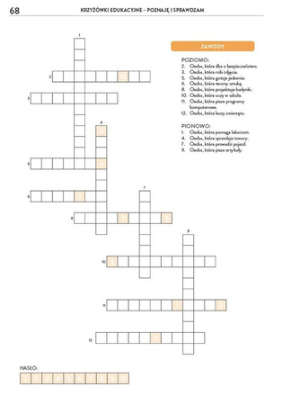 Krzyżówki edukacyjne
